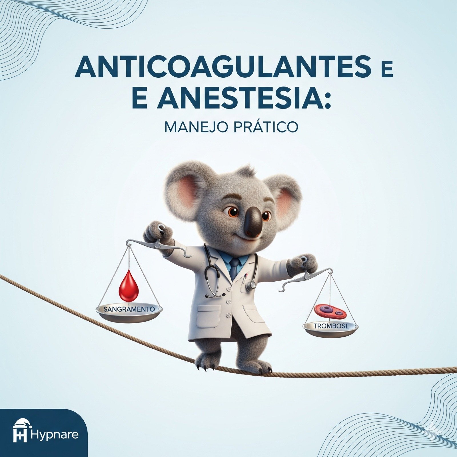 Capa do Ebook: Anticoagulantes e Anestesia — Manejo Prático
